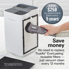 Air Purifier with TrueAir® EverLasting™ Reusable Filters