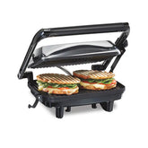 Panini Press & Gourmet Sandwich Maker, Silver