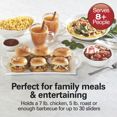 7 Quart Slow Cooker with Folding Handles