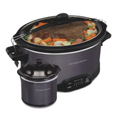 7 Quart Programmable Stay or Go® Slow Cooker