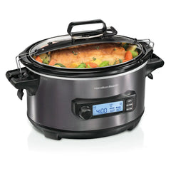 Temp Tracker™ 6 Quart Slow Cooker