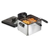 Deep Fryer, 4.5 Liters/19 Cup Oil Capacity Professional-Style with 2 Baskets