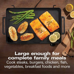 Hamilton Beach® Professional Cast Iron Electric Grill with Removable Cooktop