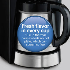 10 Cup Programmable Thermal Coffee Maker