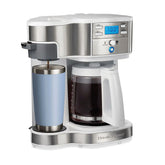 12 Cup 2-Way Programmable Coffee Maker White