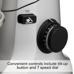 7 Speed Stand Mixer, 4 Quart, Silver