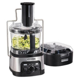 Hamilton Beach® Professional Spiralizing Stack & Snap™ Food Processor, 12 Cup, 70815