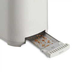 2 Slice Toaster with Extra-Wide Slots, White