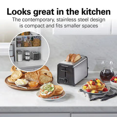 Contemporary 2 Slice Toaster