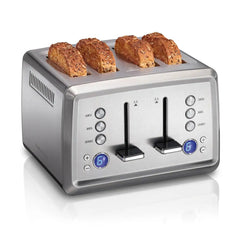 Digital 4 Slice Toaster, Stainless Steel