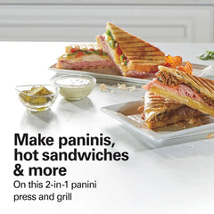 Panini Press & Indoor Grill, Stainless Steel