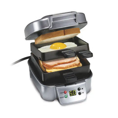 Sandwich Stacker™ Hot Sandwich Maker, Silver
