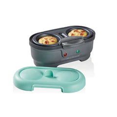 Egg Bites Maker with Hard-Boiled Eggs Insert, Teal