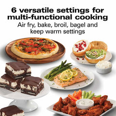 Hamilton Beach® Professional Sure-Crisp® Air Fry Digital Toaster Oven