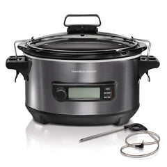 Temp Tracker™ 6 Quart Slow Cooker
