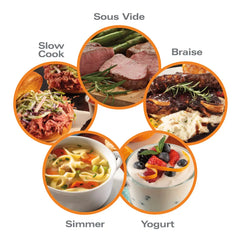 Temp Tracker™ 6 Quart Slow Cooker