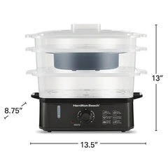 3-Tier Electric Food Steamer