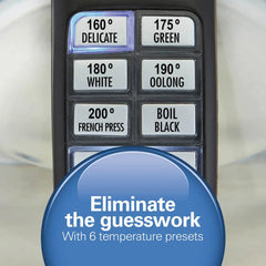 1.7 Liter Variable Temperature Glass Kettle