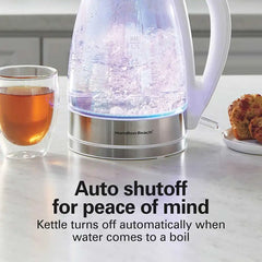 1.7 Liter Iridescent Glass Kettle