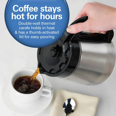 10 Cup Programmable Thermal Coffee Maker