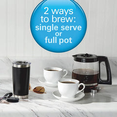 2-Way Programmable Iced/Hot Coffee Maker
