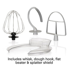 7 Speed Stand Mixer, 4 Quart, Silver